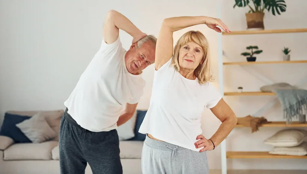 Starting with stretching and Warm ups Shades of Politics