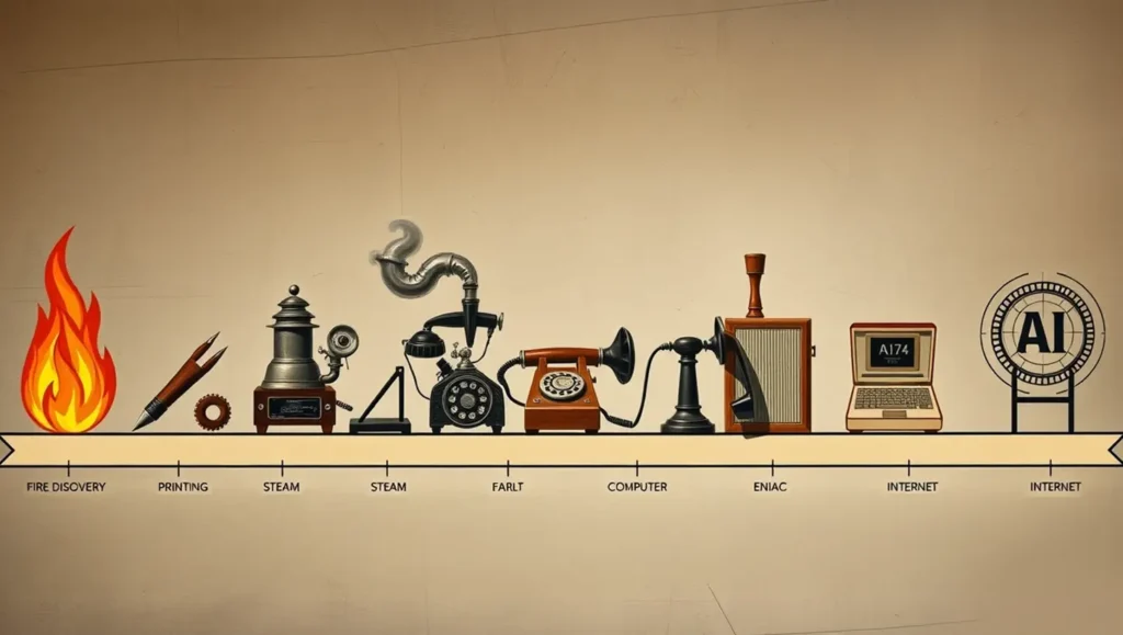 Through Time Notable Technical Milestones Shades of Politics
